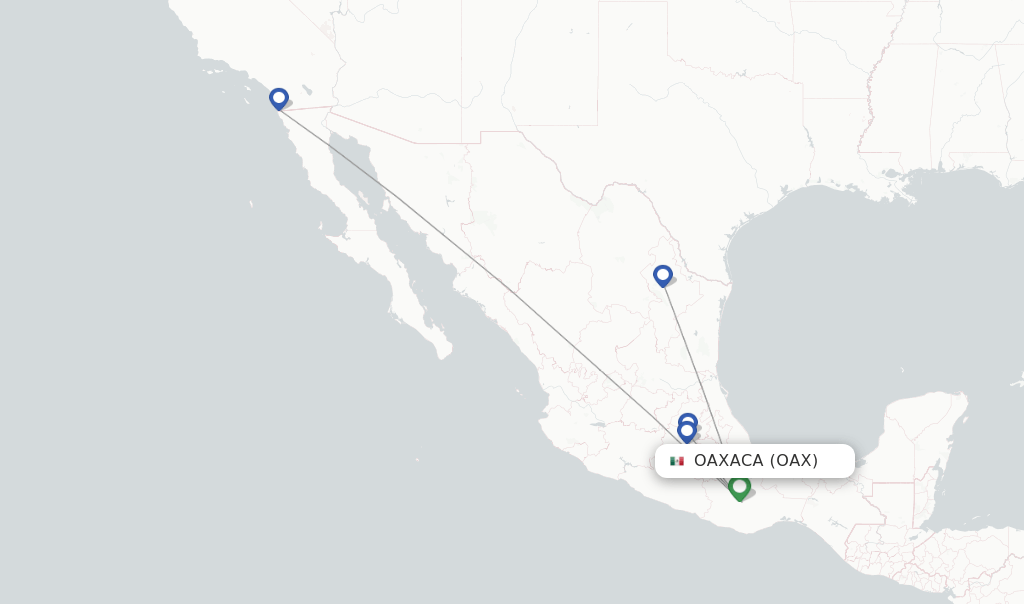 VivaAerobus flights from Oaxaca, OAX