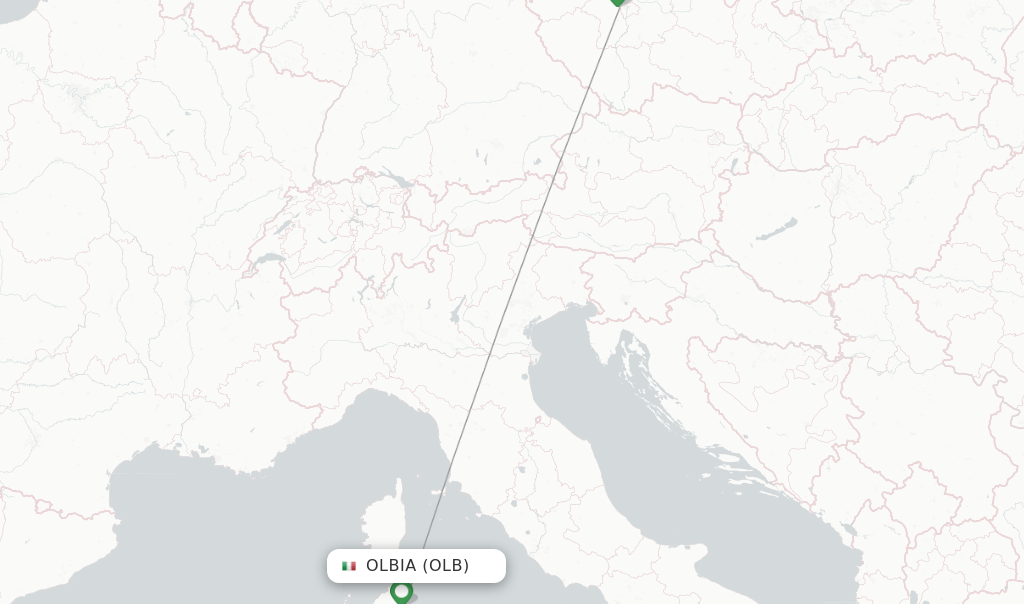 SmartWings flights from Olbia, OLB