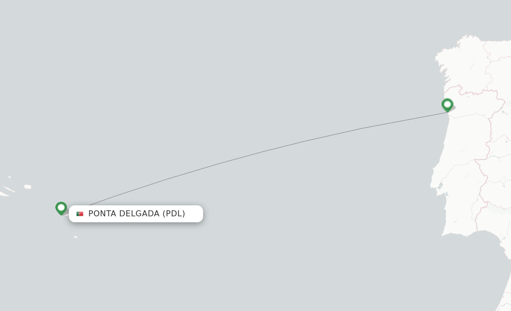 Transavia France flights from Ponta Delgada (Azores), PDL