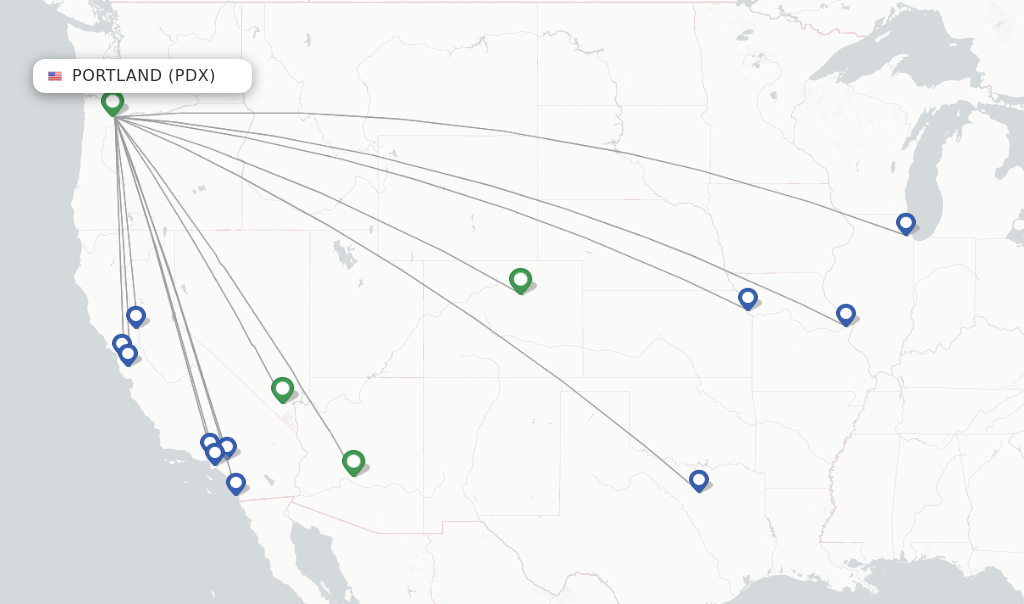 Southwest flights from Portland, PDX