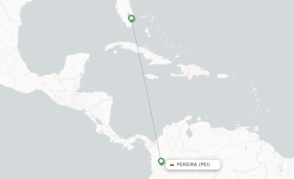 American Airlines flights from Pereira, PEI