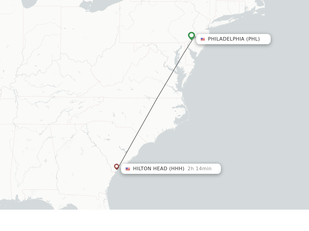 hhh calendar 2023 Direct (nonstop) flights from Philadelphia to Hilton Head schedules