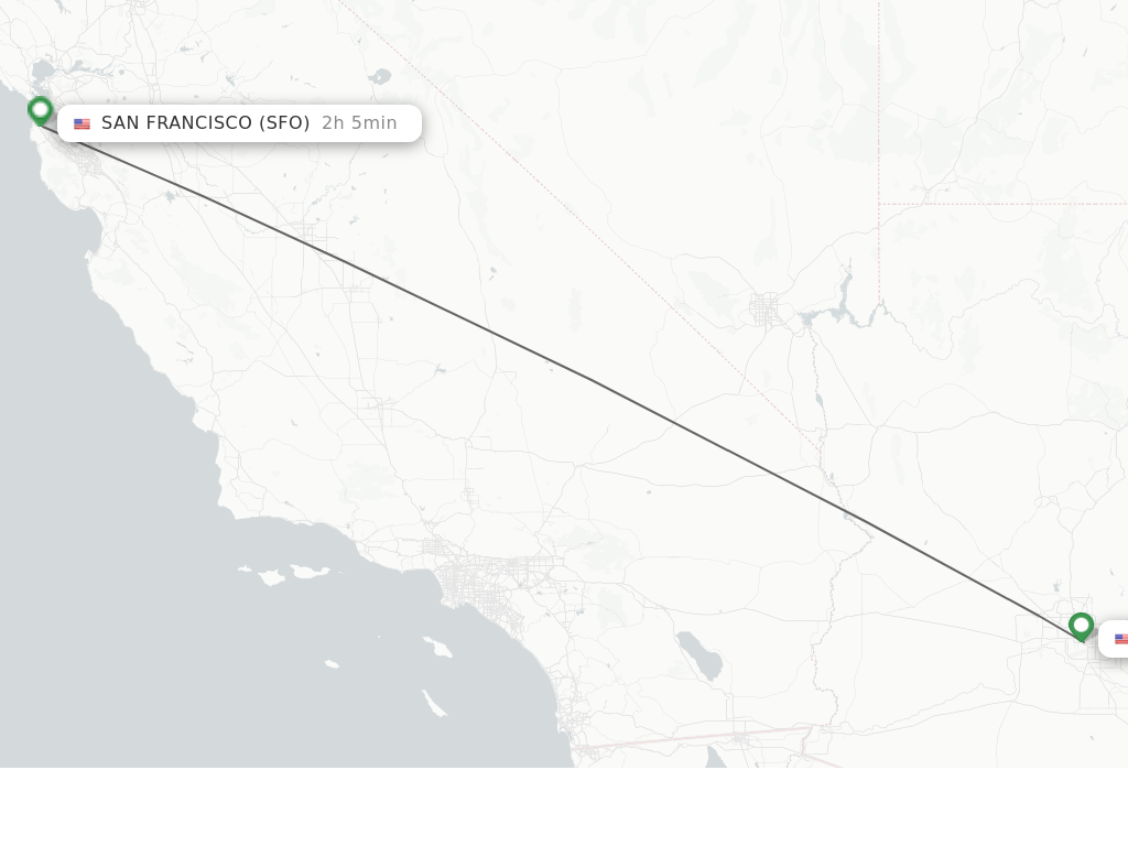 Direct (nonstop) flights from Phoenix to San Francisco schedules
