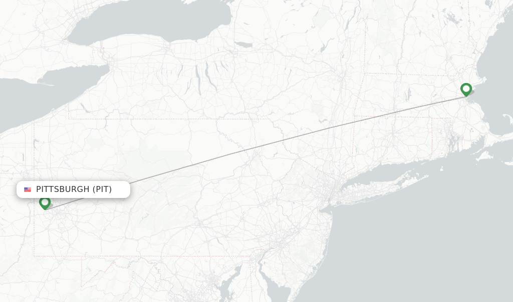 JetBlue flights from Pittsburgh, PIT