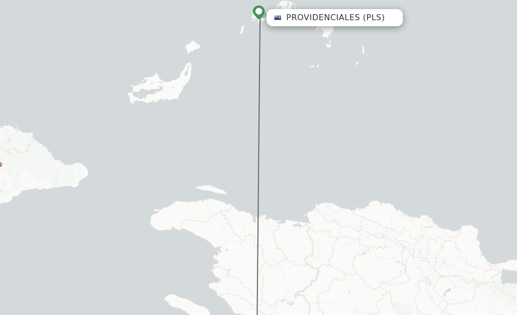Direct (nonstop) flights from Providenciales to PortauPrince
