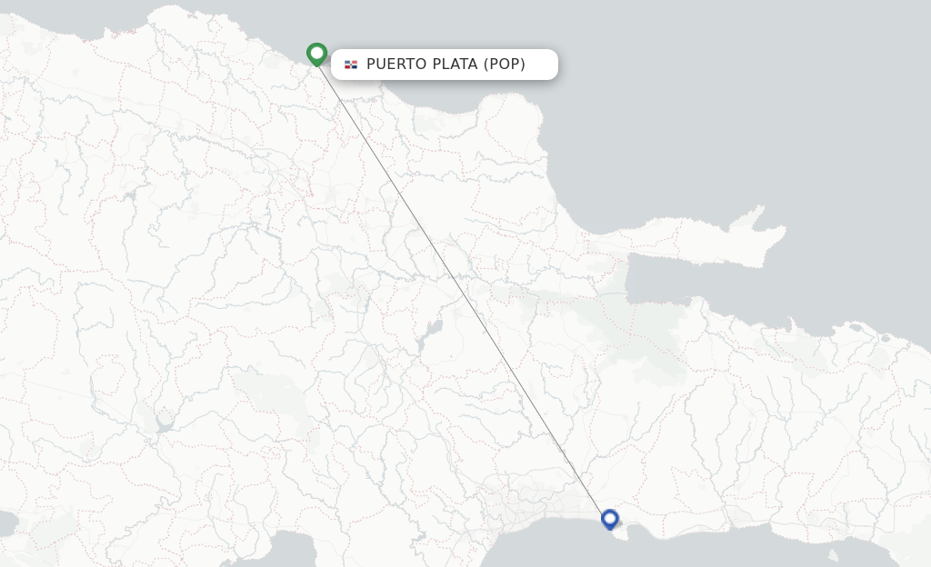 Condor flights from Puerto Plata, POP