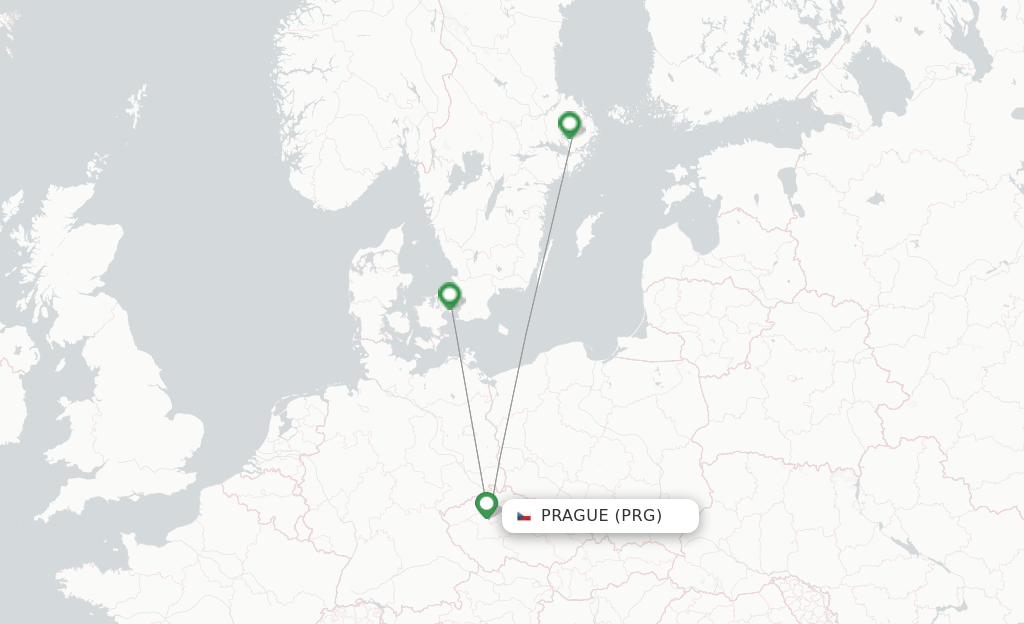 Norwegian Air Intl flights from Prague, PRG