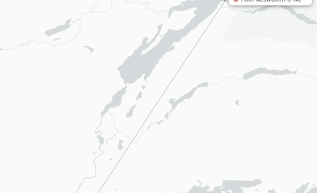 Direct (nonstop) flights from Port Alsworth (PTA)