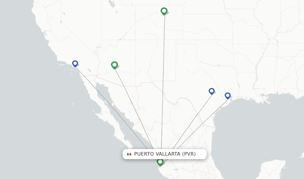 Southwest flights from Puerto Vallarta, PVR