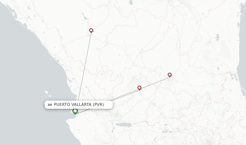 TAR Aerolineas flights from Puerto Vallarta, PVR