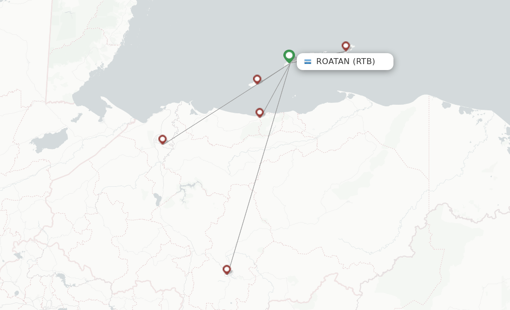 CM Airlines flights from Roatan, RTB