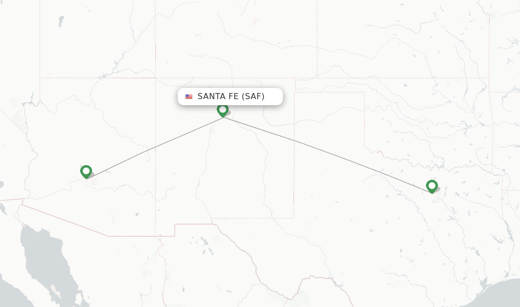American Airlines flights from Santa Fe, SAF