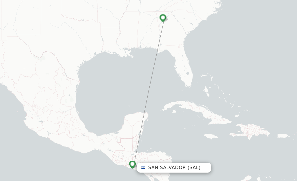 Frontier Airlines flights from San Salvador, SAL