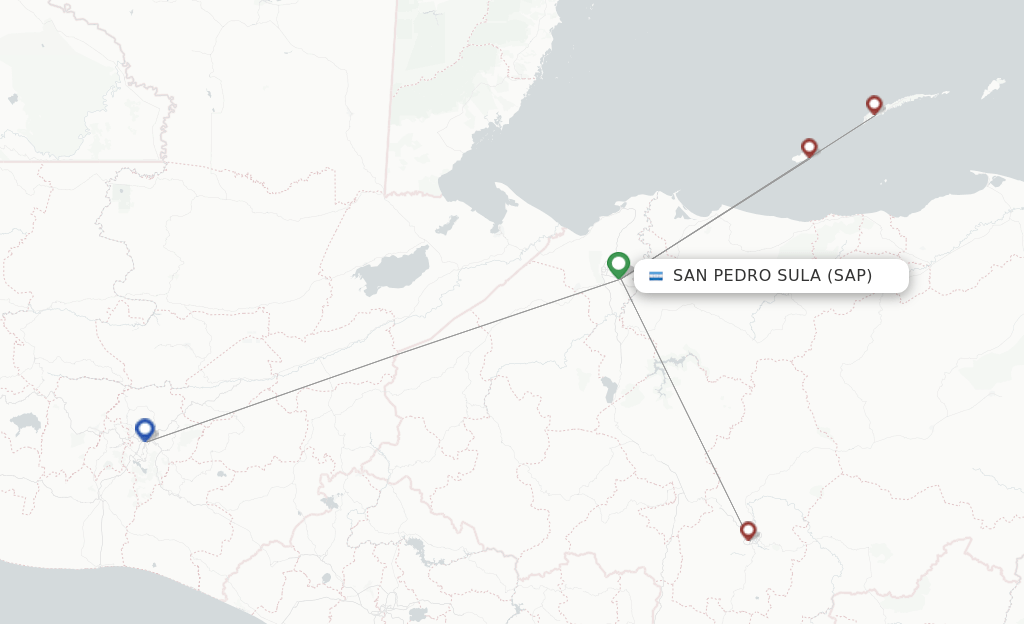 CM Airlines flights from San Pedro Sula, SAP