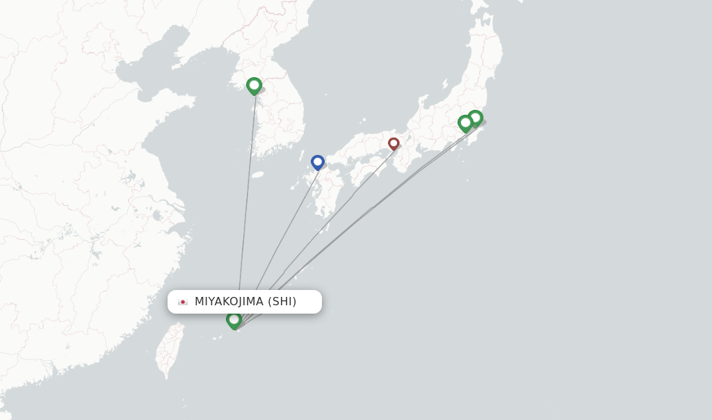 Direct (nonstop) flights from Miyakojima to Okinawa schedules