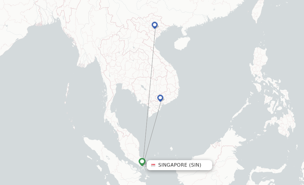 Bamboo Airways flights from Singapore, SIN