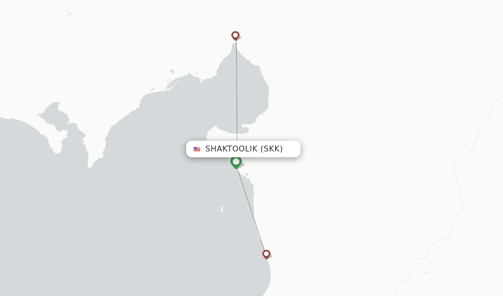 Shaktoolik SKK route map