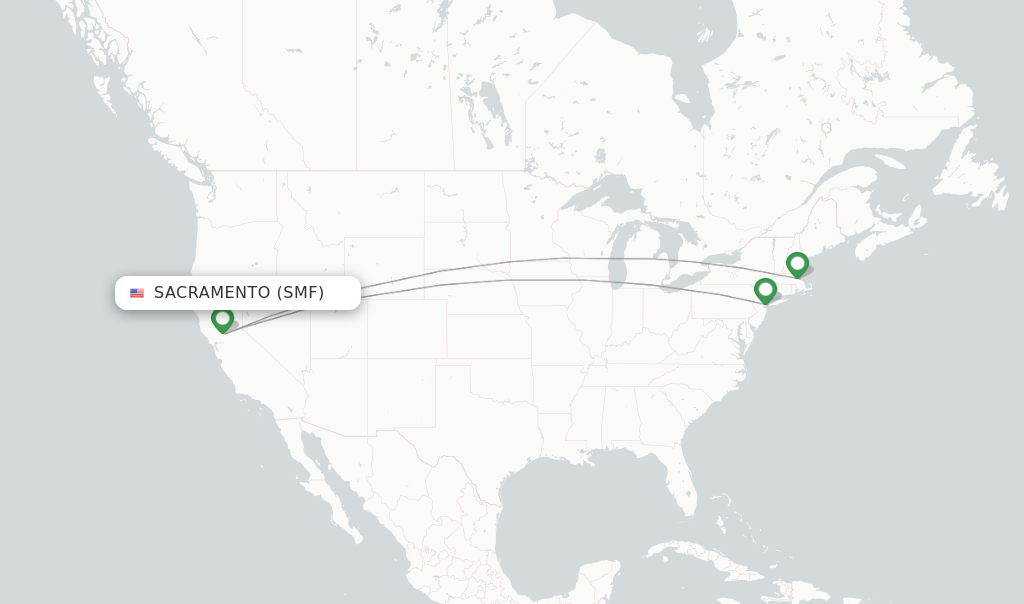 JetBlue flights from Sacramento, SMF