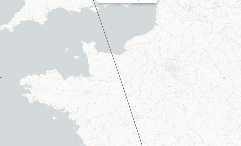 Direct (nonstop) flights from Southampton to Limoges schedules