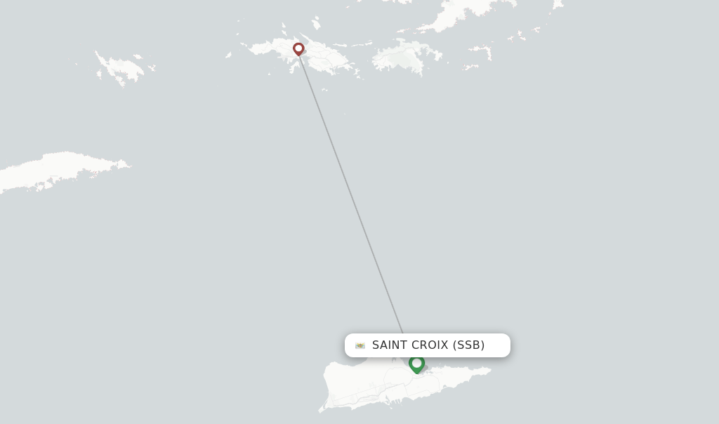 Seaborne Airlines flights from Saint Croix, SSB