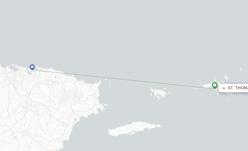 Silver Airways flights from Saint Thomas, STT