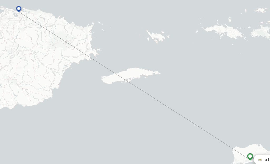 Silver Airways flights from Saint Croix, STX