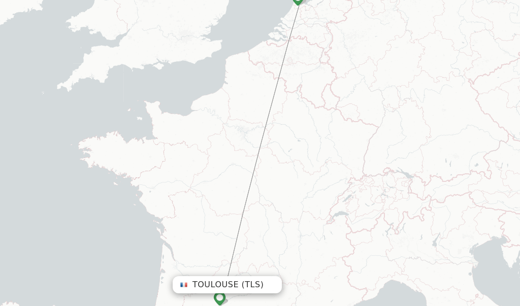 KLM flights from Toulouse, TLS