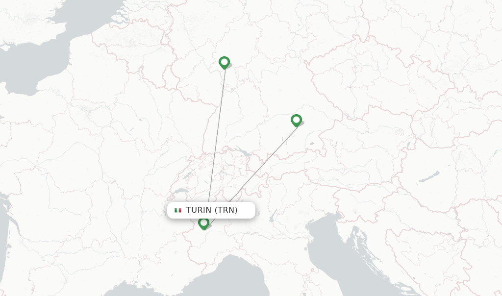 Air Dolomiti flights from Turin, TRN