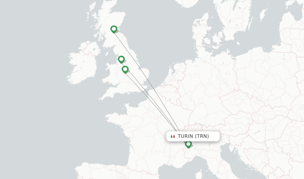 Jet2 flights from Turin, TRN