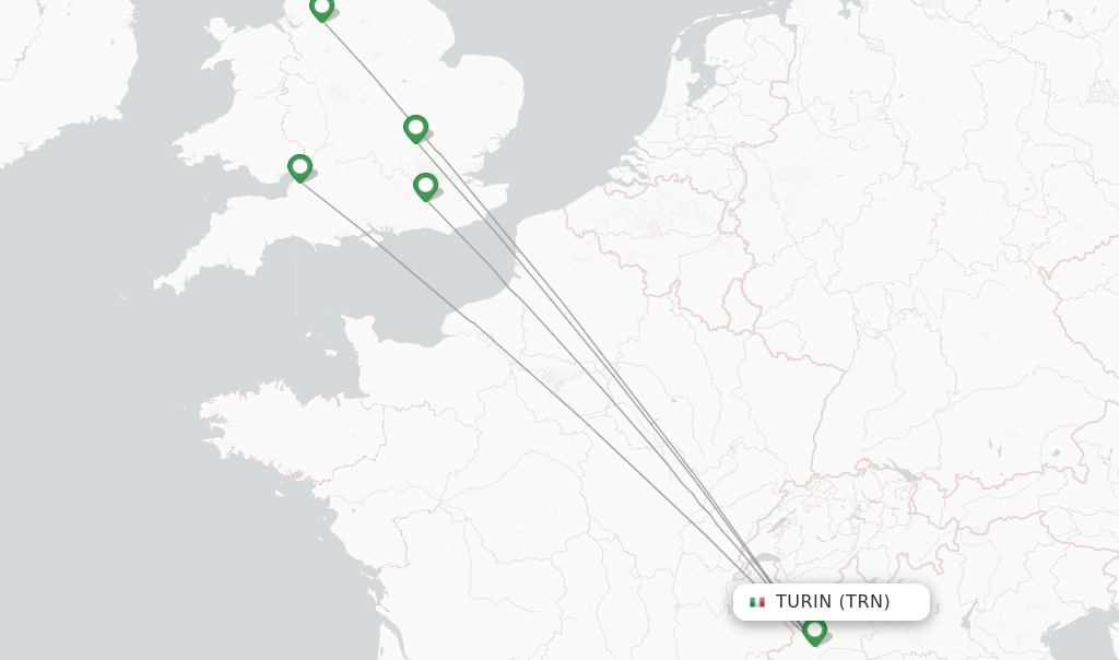 easyJet flights from Turin, TRN