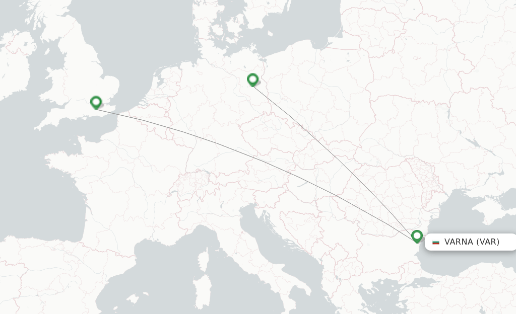 easyJet flights from Varna, VAR