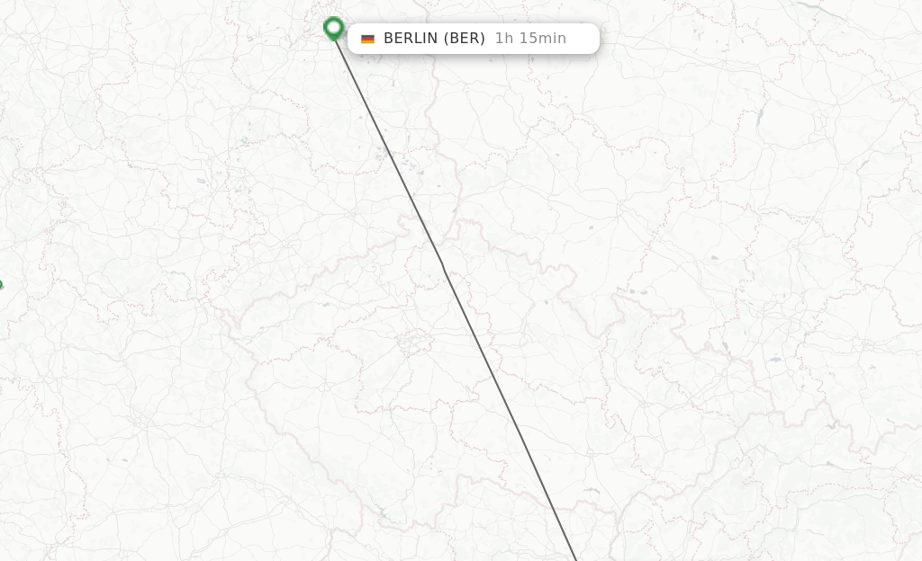 Direct (nonstop) flights from Vienna to Berlin schedules