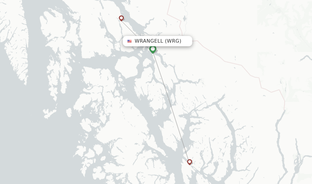 Alaska Airlines flights from Wrangell, WRG