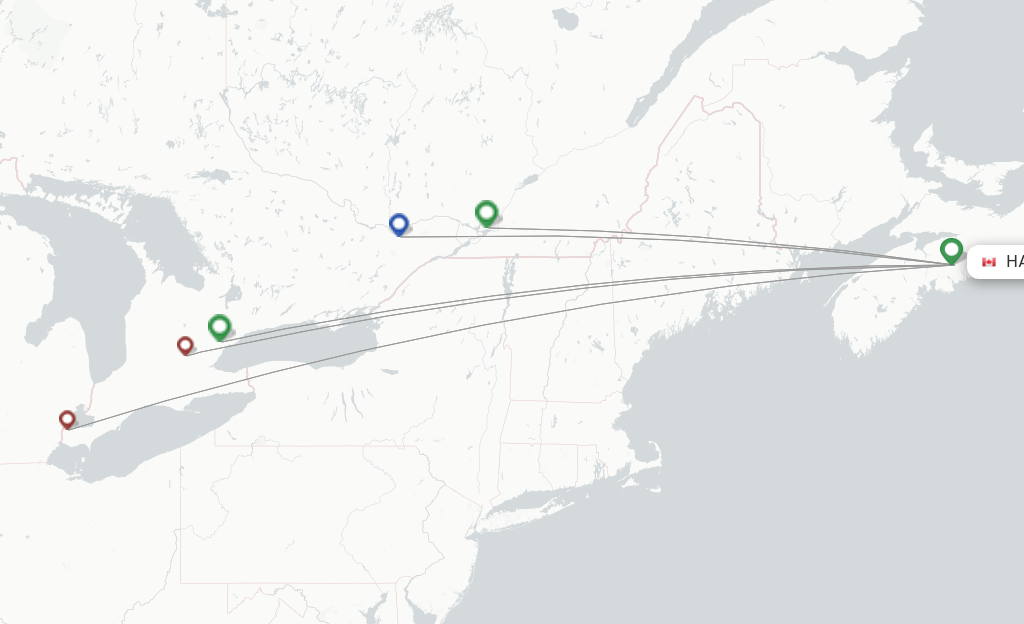 Flair Airlines flights from Halifax, YHZ