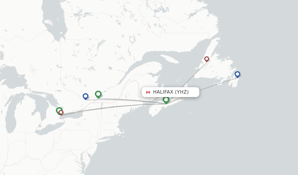 Porter Airlines flights from Halifax, YHZ