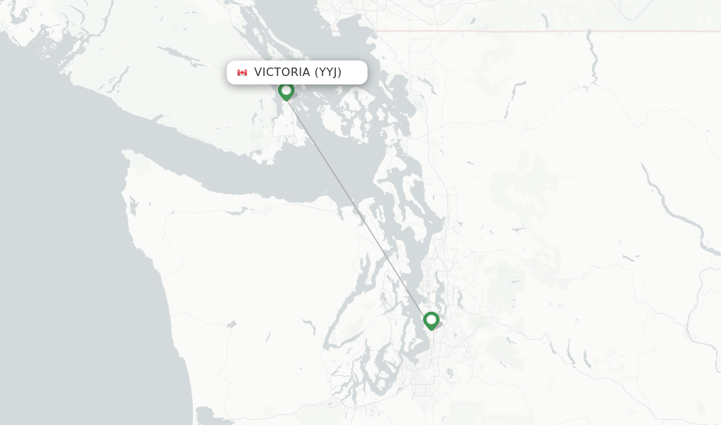 Alaska Airlines flights from Victoria, YYJ