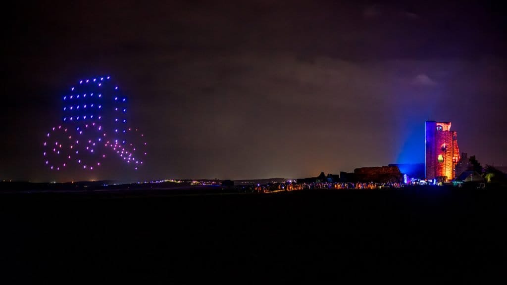 Scarborough Lights Drone Light Show