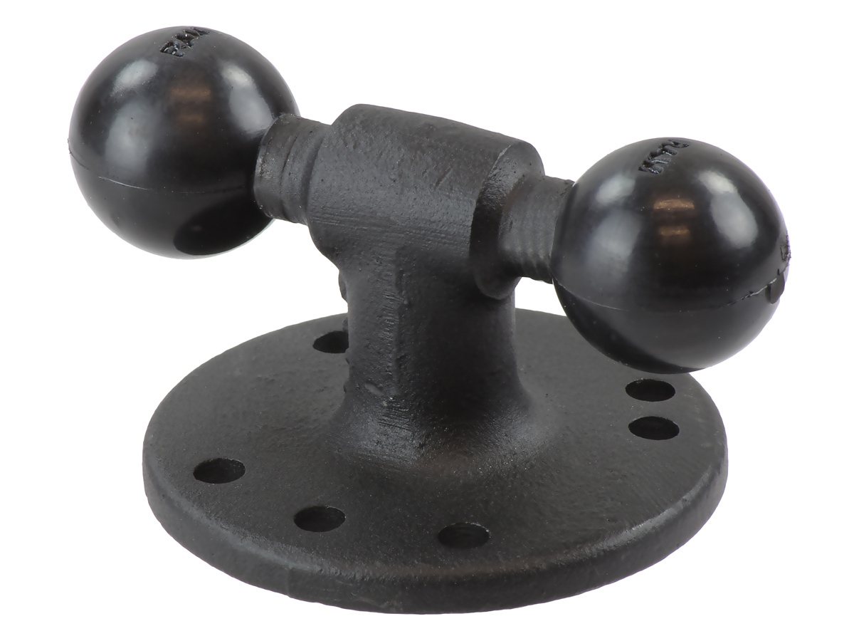 RAM® Double Ball Adapter with Round Base Ram Mounts