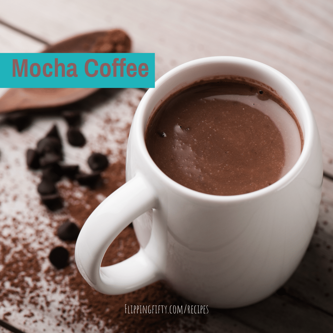 Mocha Coffee Drink from Flipping 50 Muscle Benefits in a Mug