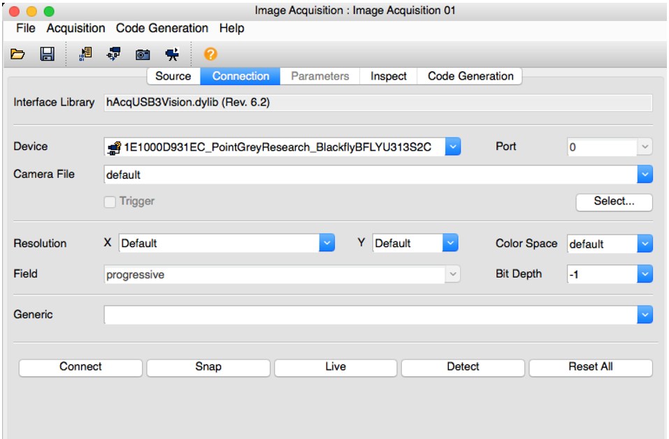Using USB3 Vision Cameras with MVTec HALCON in OS X FLIR Systems