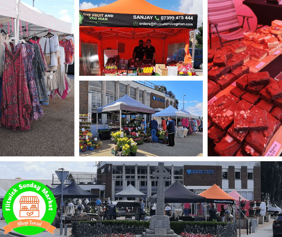 First Flitwick Sunday Market A Success! Flitwick Town Council