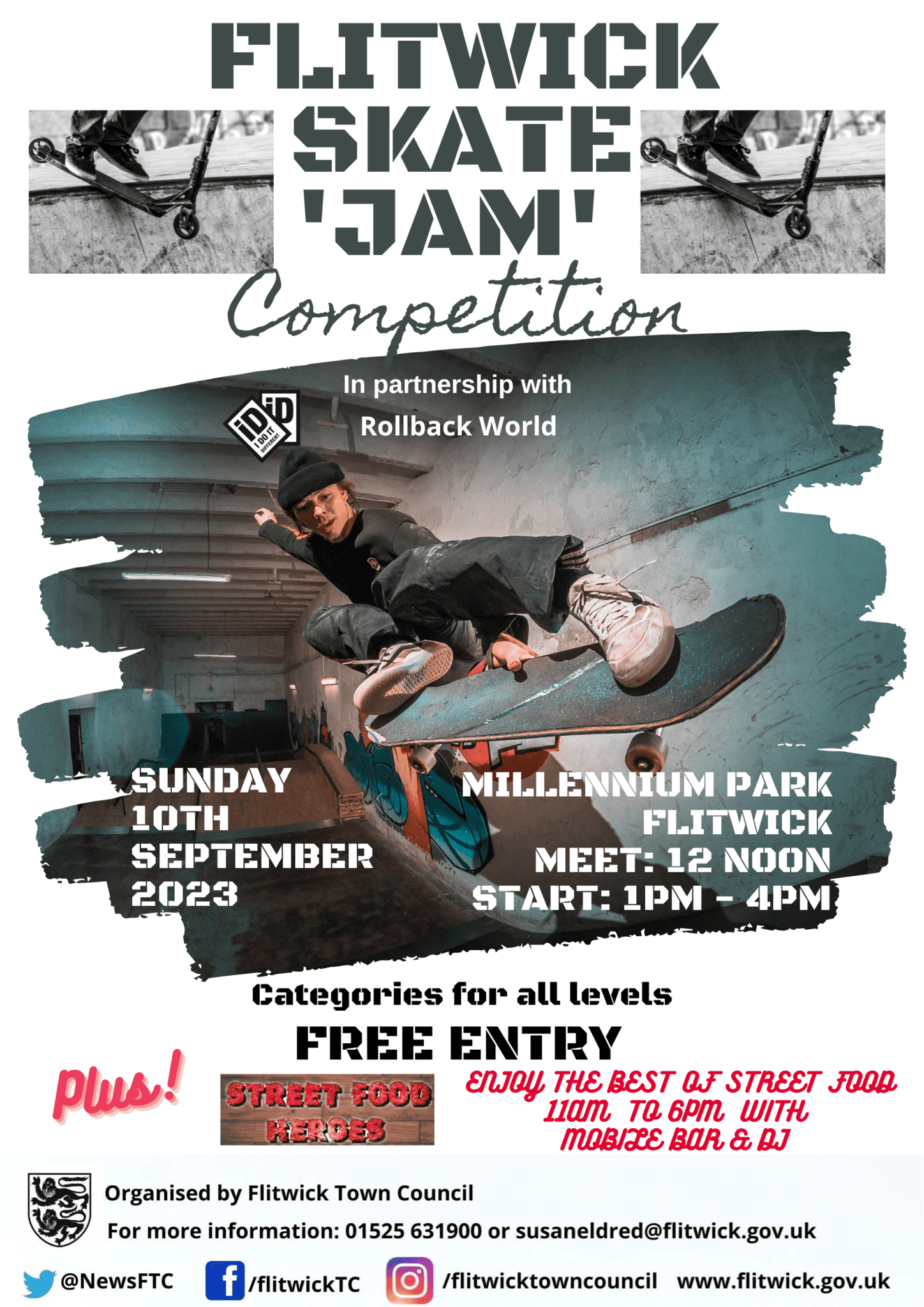 FLITWICK SKATE JAM COMPETITION Flitwick Town Council
