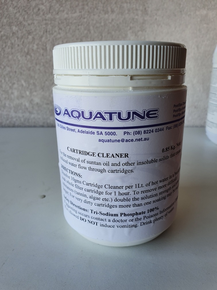 1.8kg Filter cartridge cleaner & degreaser