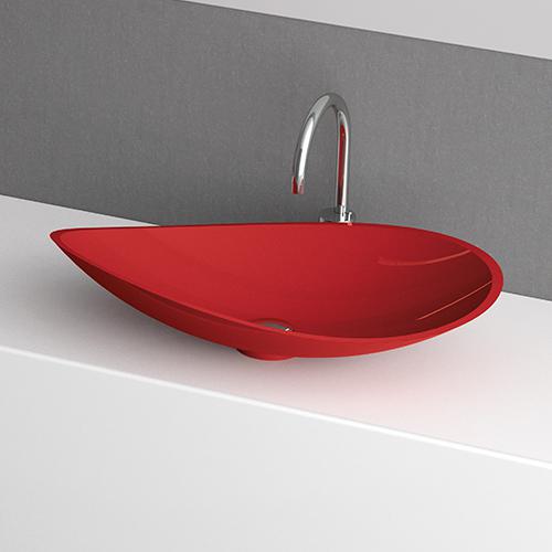 Glass Coloured Bathroom Basin