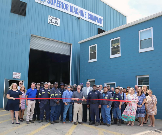 Superior Machine Holds Ribbon Cutting Greater Florence Chamber of