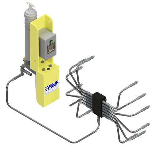 Small Machine Luber FLO Components; Automatic Greasing Systems for