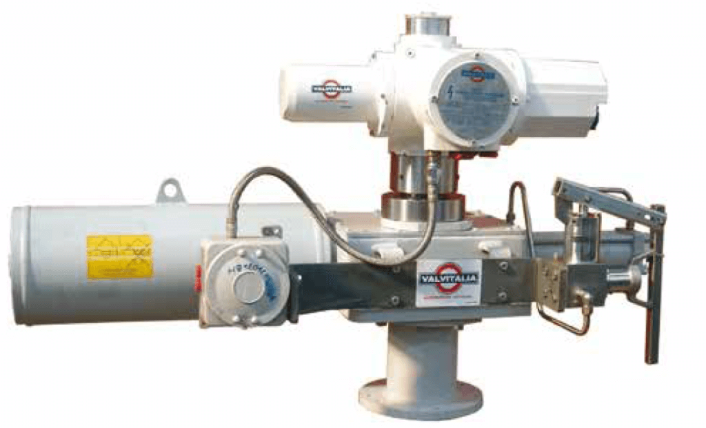 Valvitalia Electric Fail Safe Actuator Quarter Turn Electric Fail Safe