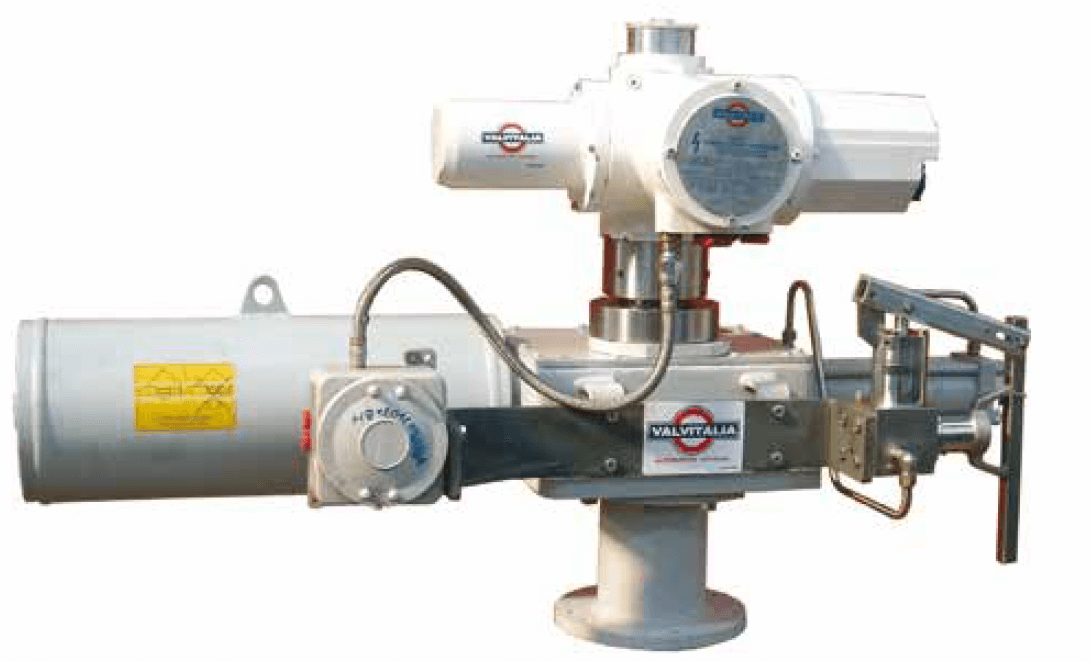 Valvitalia Electric Fail Safe Actuator Quarter Turn Flocontrol