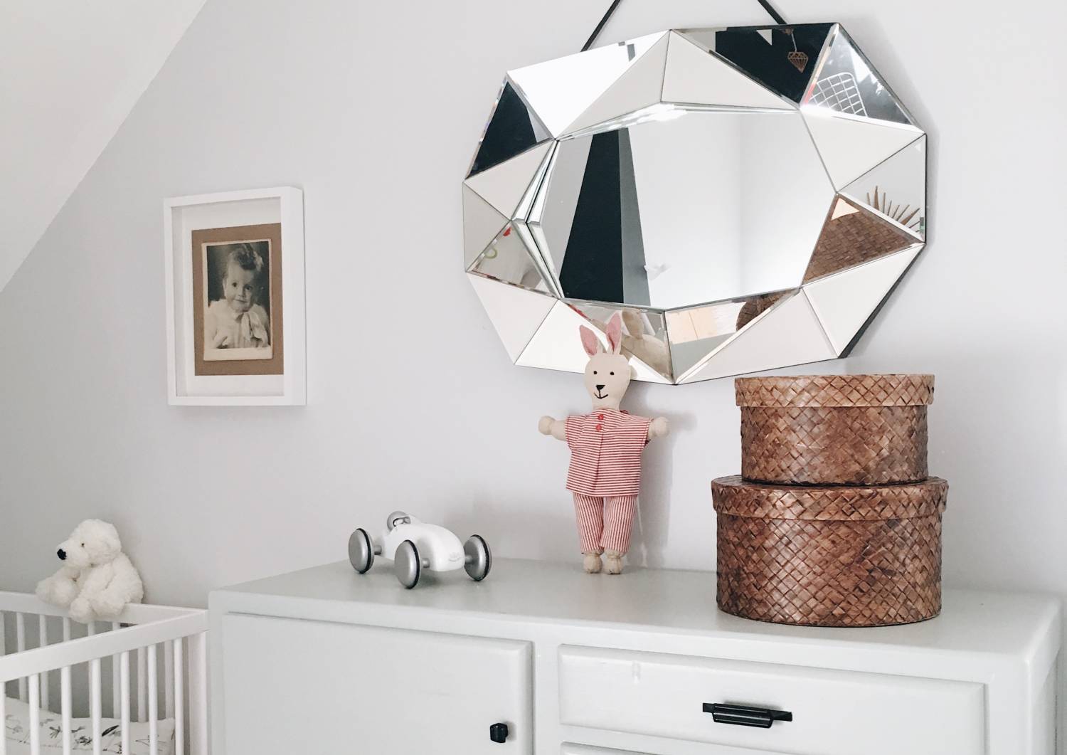 {Baby room} Diamond mirror by Reflections Copenhagen