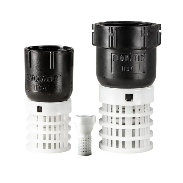 Foot Valves PVC, Bronze, Stainless Steel Foot Valves Flomatic
